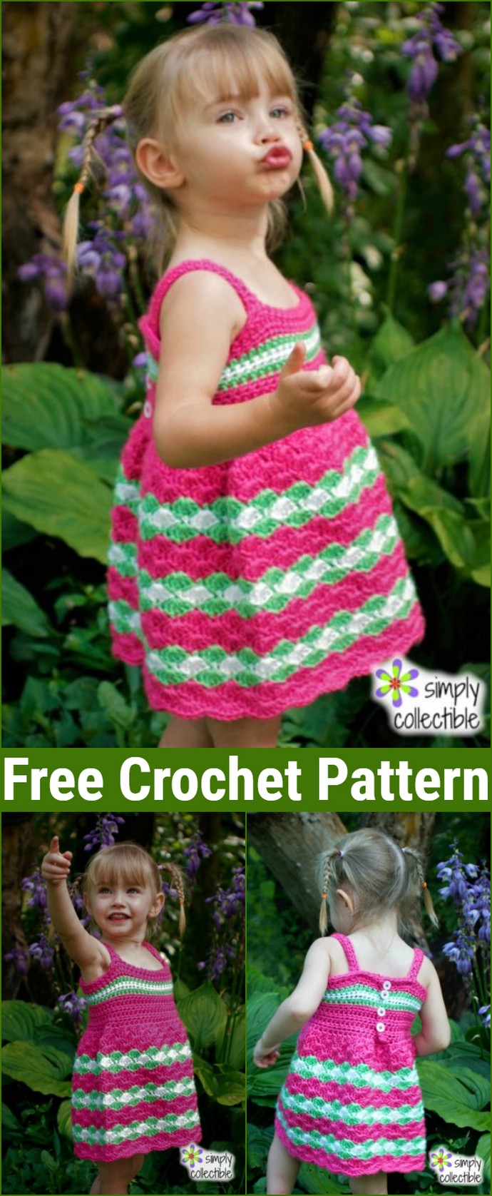 Free Crochet Baby Dress Pattern