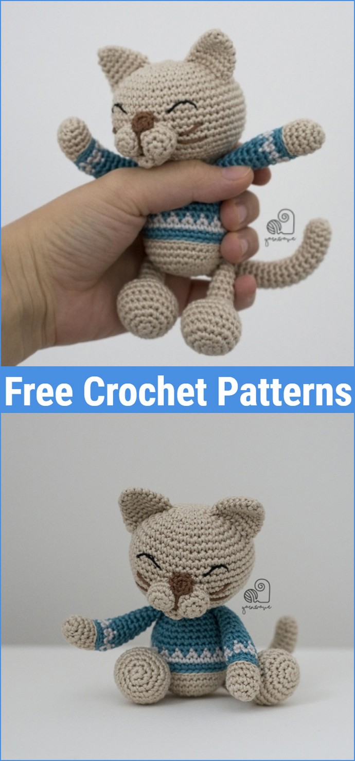 Free Crochet Neko The Cat