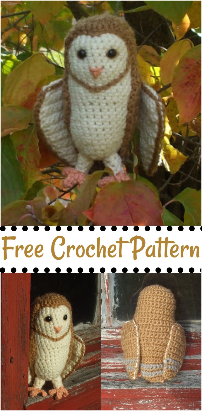 Free Crochet Soren The Barn Owl