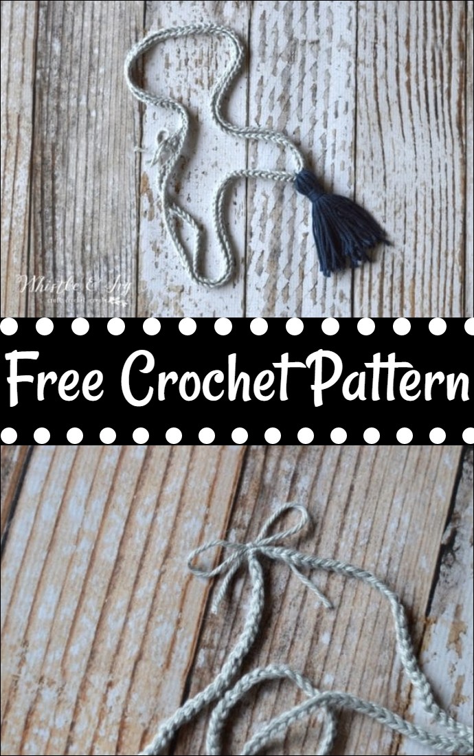 Free Crochet Tassel Necklace