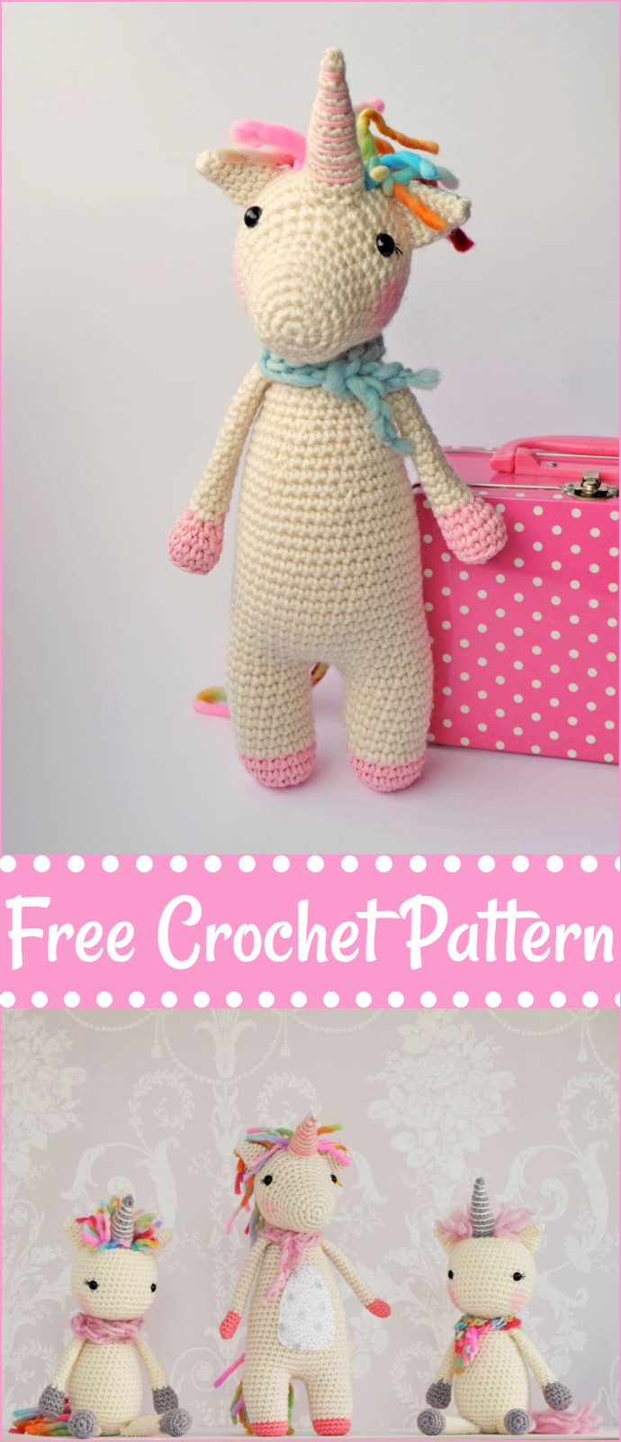 Twinkle Toes The Unicorn Crochet Pattern