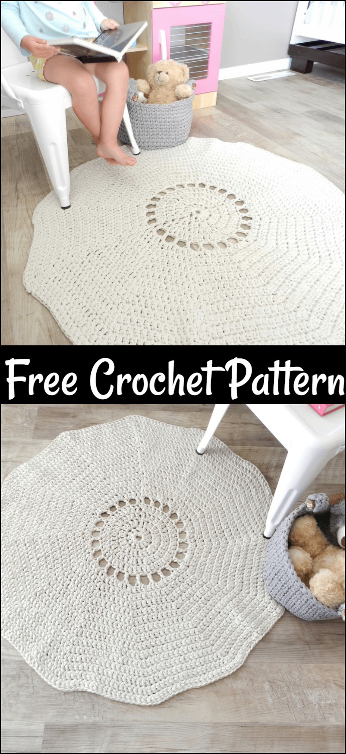 A Simple Crochet Rug Pattern