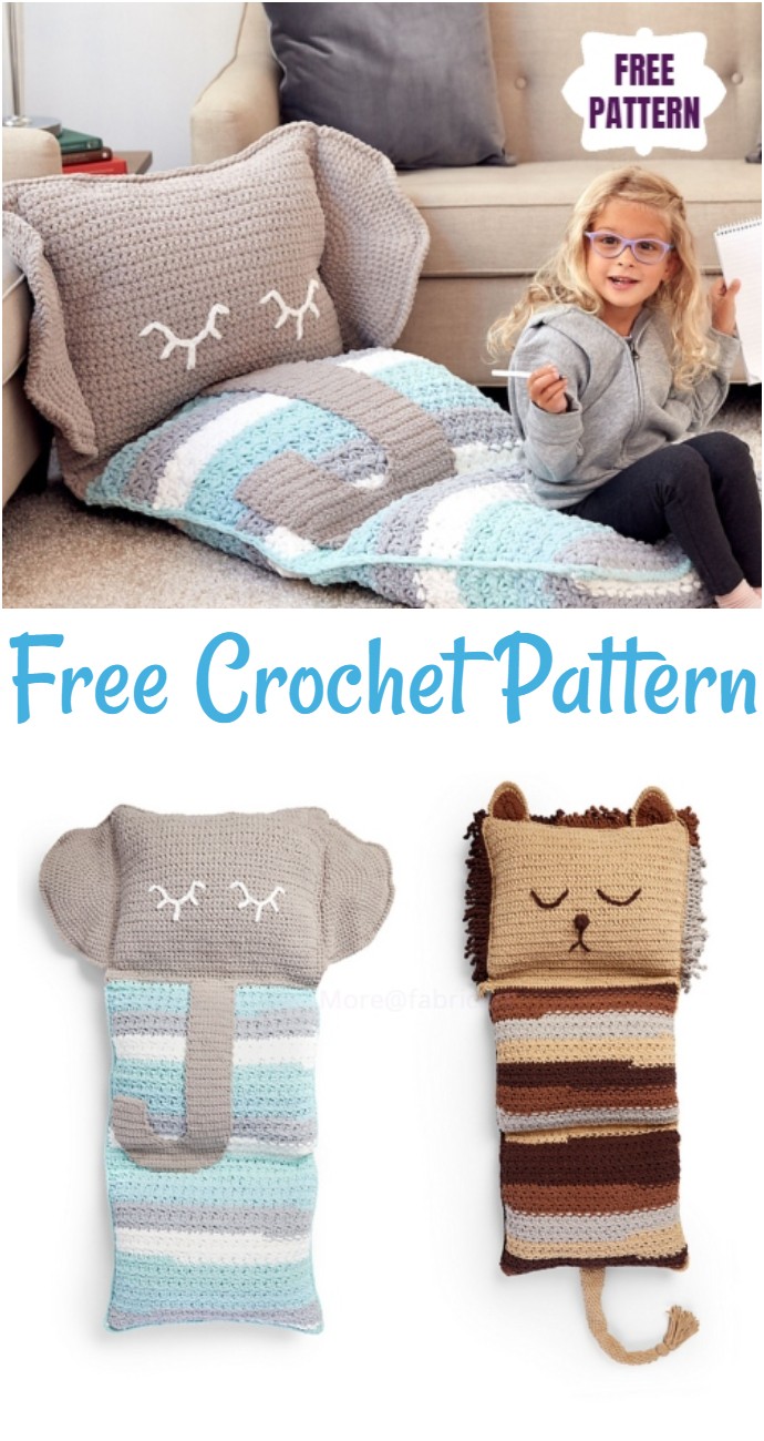 Crochet Fun Floor Pillow Free Crochet Pattern