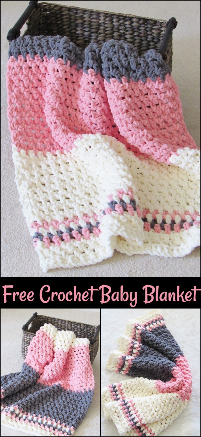 Free Crochet Baby Blanket Pattern