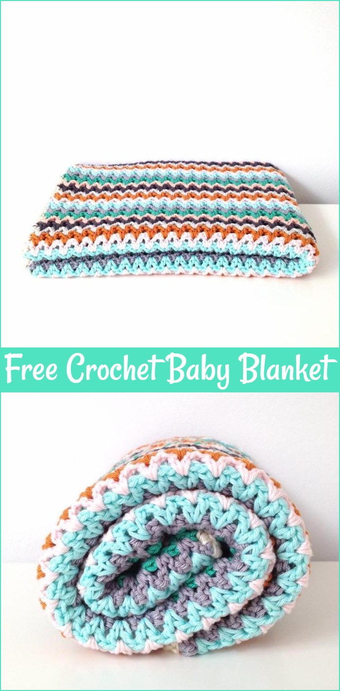 Free Crochet Baby Blanket