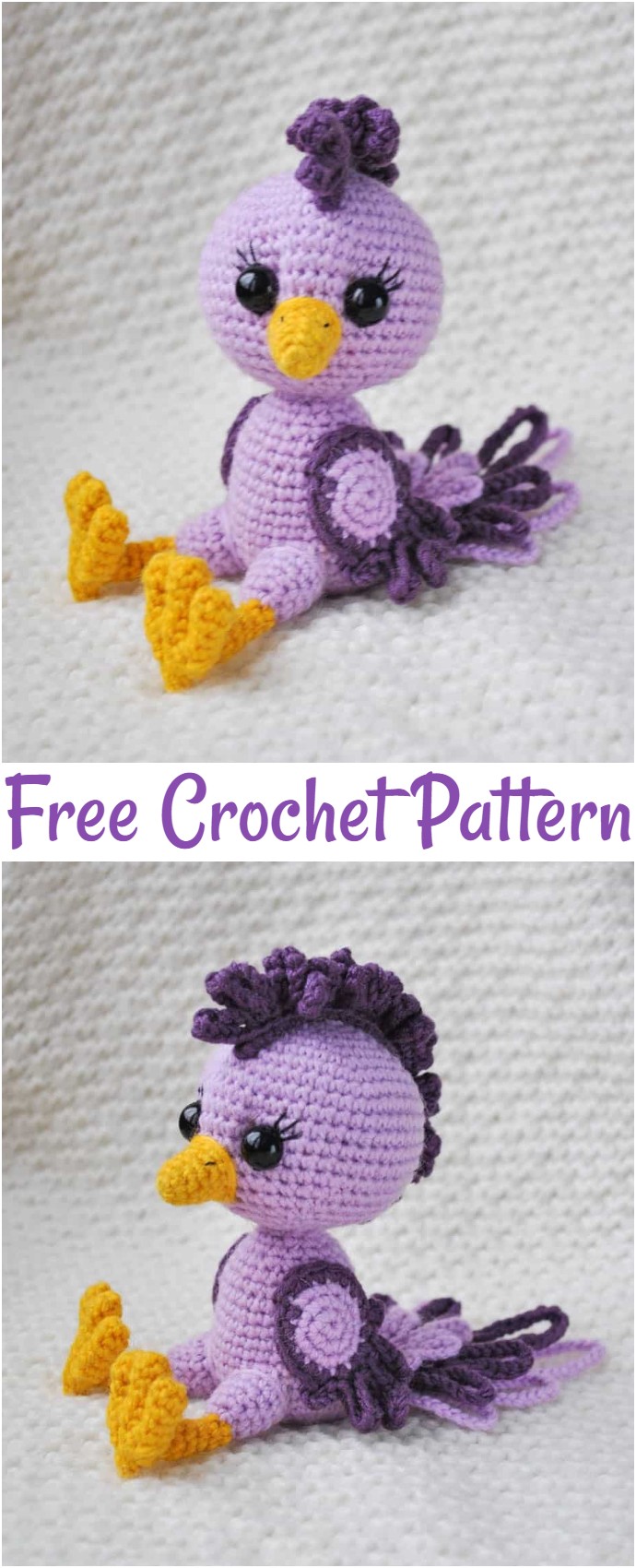 Free Crochet Bird Pattern