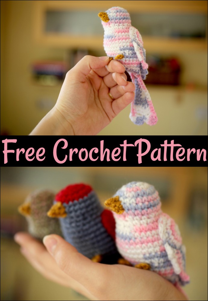 Free Crochet Bird Pattern
