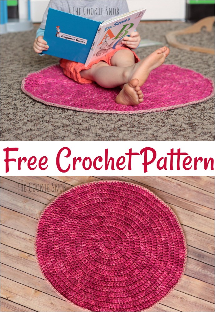 Free Crochet Circle Time Rug
