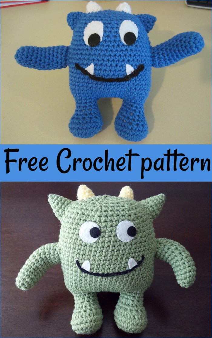 Free Crochet Hug Monster