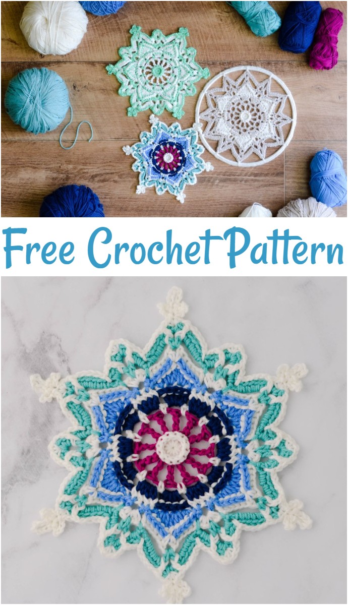 Free Crochet Starflake